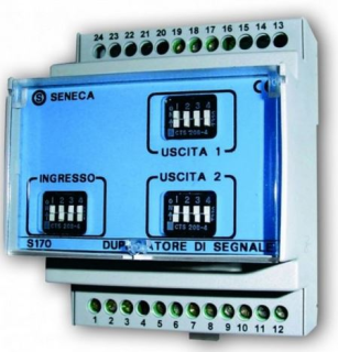 S170; DC current/voltage signal duplicator; Power supply. 115 / 230 Vac S1701ST Seneca main