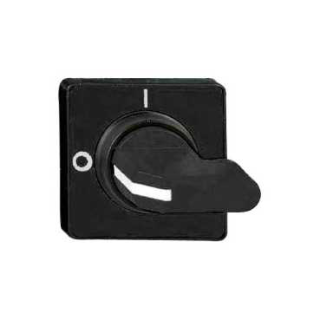 TeSys VARIO / Mini VARIO - front and black rotary handle - without padlocking