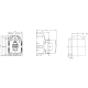 Contactor, AC-3e, 115 A/55 kW/400 V, 3-pole, 200-277 V AC/DC, F-PLC-IN, 2 NO+..., 3RT1054-6SP36-3PA0, Siemens alt_view_3