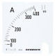 Scale Plate, 96x96mm, 400/800/5A AC, MGS59400-A Schrack Technik main