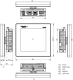 colour touch panel screen, Harmony STO & STU, 5.7inch wide alt_view_3