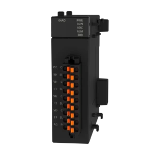 Fatek M series Analogue expansion module 4 AI High Resolution 0-10V/ 4-20mA, 16 bit main