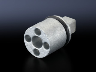 SZ Lock insert, version A, Die-cast zinc, Fiat, L: 27 mm, 2307000 Rittal