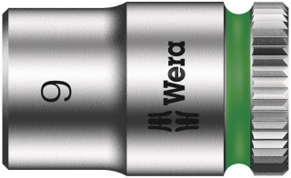 8790 HMA Zyklop 1/4" socket, 9 x 23 mm, 05003508001 Wera main
