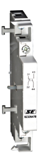 Auxiliary contact 1 NO + 1 NC 3A for Modular contactor 0.5MW