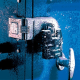 6327MK | Pro Series padlock 5 pin cylinder - boron alloy shackle - Master Keyed alt_view_4