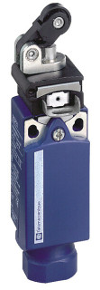 Limit switch, XCPR, thermoplastic plastic roller lever plung. Hor, 1NC+1 NO, snap, 1/2NPT, XCPR2121N12