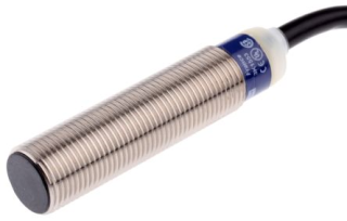 ИНДУКТИВНЫЙ ДАТЧИК XS1 M12, L50mm, brass, Sn2mm, 12..24VDC, cable 2m, XS1M12KP340