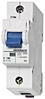 High current circuit breaker C63/1, Schrack Teknik, BR571630-- main