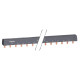Acti9 - comb busbar - 3L+N balanced - 18 mm pitch - 24 modules - 100 A main