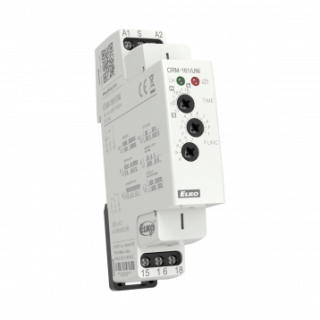 Laika relejs 6 funkcijas, 0.1 sek - 10 st, 8A, 24 - 240VAC, 24VDC, CRM-161 Elko Ep main