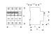 Circuit breaker (MCB) B, 16A, 3+N, 6kA, Schrack Teknik, BM618816-- alt_view_2