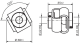 KUP-0810-D DOUBLE LOOP COUPLING 5326704 Sick alt_view_2