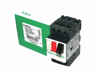 Motor circuit breaker, TeSys Deca, 3P, 24 to 32A, thermal magnetic, screw clamp terminals, button control
