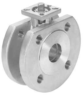 Ball valve  VZBC-50-FF-40-22-F0507-V4V4T, 1692206 Festo main
