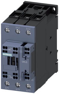 Coupling contactor, AC-3e, 40 A/18.5 kW/400 V, 3-pole, 24 V DC, 1 NO+1 NC, sc..., 3RT2035-3KB40, Siemens main