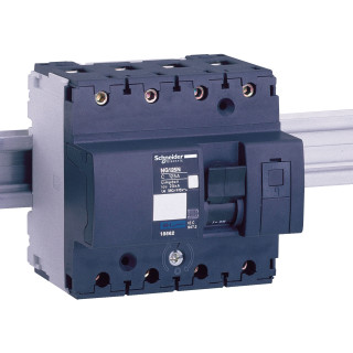 Автоматический выключатель Acti9 NG125L MCB 4P D 10A, Schneider Electric, 18857 main