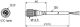 Konektors ar kabeli CID3-2, M12, 4-PIN, taisns, mamma, kabelis 2m, CID32 Autonics alt_view_2
