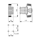 Kontaktors 18.5kW, 3P, 1NO, 38A, spole 24VAC, LTD13810 Schrack Technik alt_view_2
