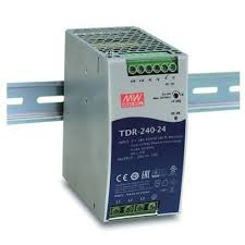 Power Supply; DIN; 240W; 48V; 5A; 340-550VAC; 480-780VDC, MeanWell, TDR-240-48 main