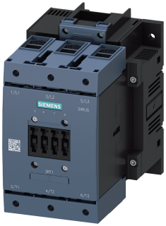 Contactor, AC-3e, 115 A/55 kW/400 V, 3-pole, 220-240 V AC/DC, without auxilia..., 3RT1054-1AP30, Siemens main