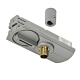 1-Circuit pendulum adapter incl. Stress relief, silvergrey main