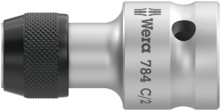 784 C 1/2" Переходник с приводом с быстрозажимным патроном Wera, 784 C/2 x 5/16" x 50 мм, 05042768001 Wera main