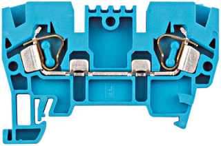 Spring clamp terminal 4 mm², type YBK 4 blue main