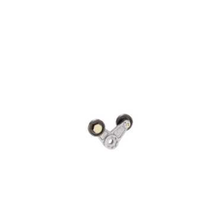 Limit switch lever, ZCKY, forked arm with rollers 2 tracks, -40...70 °C, ZCKY61 main