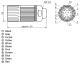 Dol-2312-G10Mld1 Cable Fem 12Pin 10M, 2062204 Sick alt_view_2