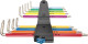3967/9 TX SXL Multicolour HF Stainless 1 Набор Г-образных ключей с фиксирующей функцией, нержавеющая сталь, 9 предметов, 05022689001 Wera alt_view_3