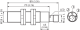 CM18-08BPP-EC1 Capacitive proximity sensor M18, Sn=8mm, PNP, NO/NC, Flush, Male connector M12, 4-pin 6058145 Sick alt_view_2