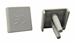 Busbar end-cap 2-pole