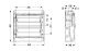 Enclosure for modular device, Mureva Enclosure, 2x18 modules, earth terminal block alt_view_2