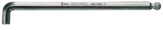 950 PKLS L-key, metric, chrome plated, 2.5 x 112 mm, 05022042001 Wera main