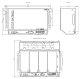 Battery module BAT8600 for module UPS8600, 6EP4143-8JB00-0XY0, Siemens alt_view_4