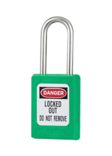 S31KAMKGRN | Zenex Padlock - Keyed Alike and Master Keyed (Master Key to order separately) padlock - Key retaining main