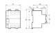 Residual current circuit breaker (RCCB), Acti9 iID, 4P, 100A, AC type, 30mA alt_view_2