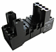 Socket for PT relays with screw type terminals 8 pole main