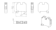 Проходная клемма UT 16 RD, 16mm2, 76A, красный, 3044207 Phoenix Contact alt_view_2