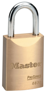 6830KA | Pro Series Brass Padlock- 5 pin cylinder - Keyed Alike main