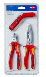 Elektroinstalācijas komplekts, 00 31 30 BK V01 Knipex main