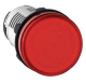 Monolithic pilot light, Harmony XB7, plastic, red, 22mm, integral LED, 230...240V AC alt_view_2