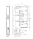 Busbar support, 1-pole sys.60 for T and TT busbar alt_view_2