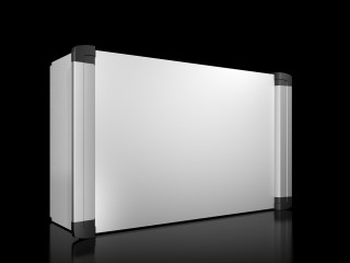 AX Command panel with handle strips, WHD: 600x380x210 mm, sheet steel, 6320550 Rittal main