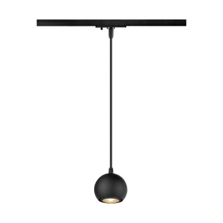 LIGHT EYE90 1~ pendant lamp GU10 max. 1x 6W matt black, LI1008168 Schrack Technik main