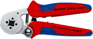 CRIMP PLIERS F. CABLE LINKS, 97 55 04, Knipex main