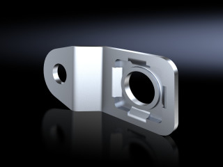 SZ Wall-mounting bracket, stainless steel 1.4301 (AISI 304), 10 mm distance from wall, 1594010 Rittal