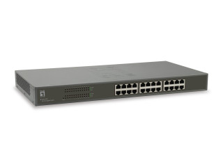 Switch,24xRJ45 1000 Metall,19", QLGSW2457- Schrack Technik