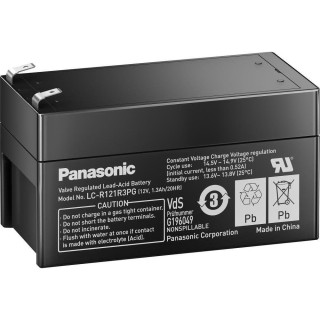 Rechargeable battery LC-R121R3PG, 1.3Ah main